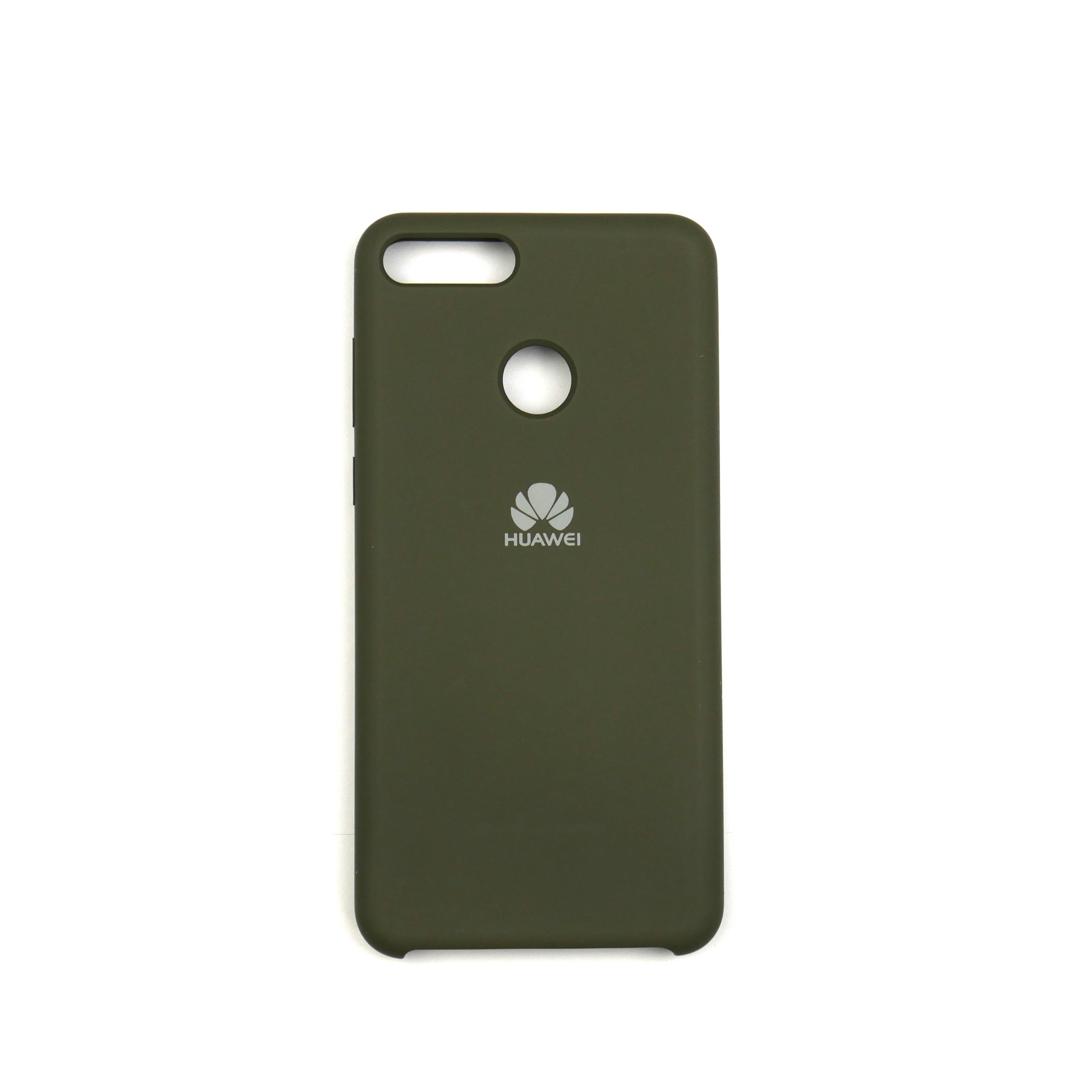 Чохол Jelly Silicone Case Huawei Y9 2018 Deep Olive (41)