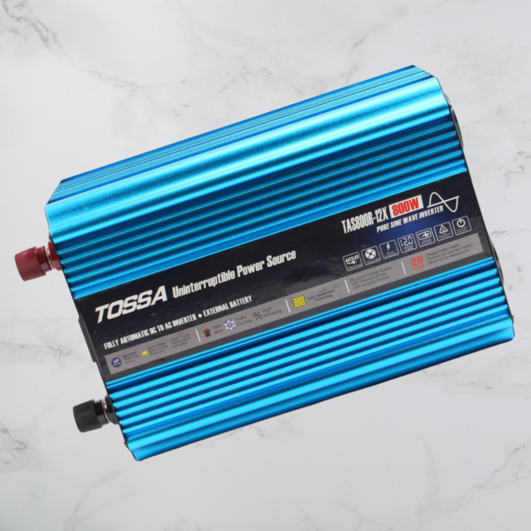 Преобразователь напряжения Tossa с функцией UPS 12-220V 800W (TAS800R-12X) - фото 10 Преобразователь напряжения Tossa с функцией UPS 12-220V 800W (TAS800R-12X) - фото 10