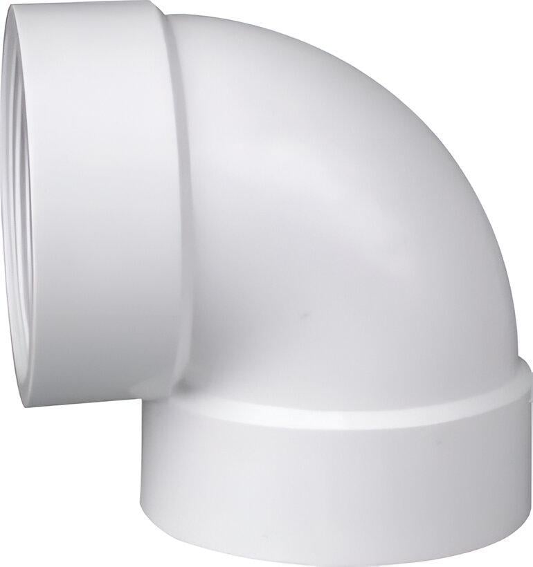 Колено SLAT ПВХ 1 1/2" ВВ (SQ-1003592)