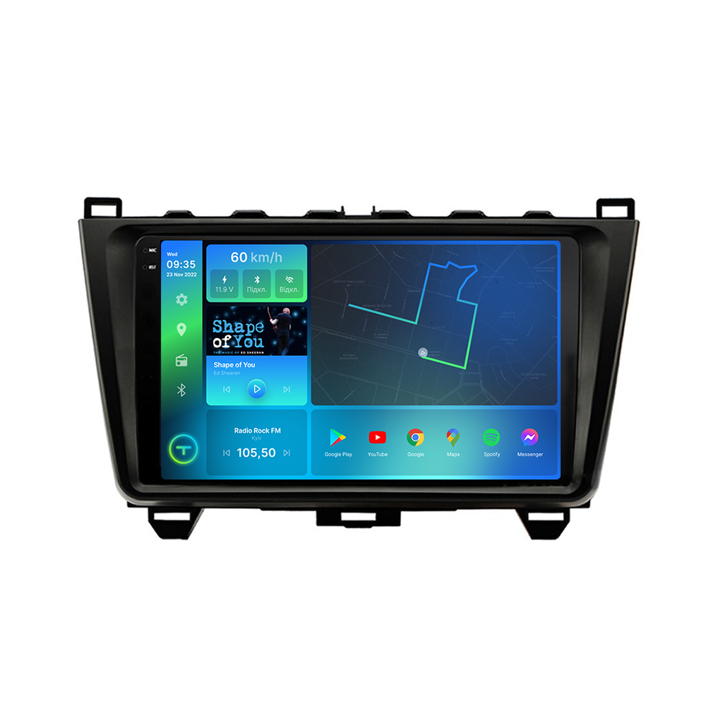 Штатная магнитола Torssen 2K Mazda 6GH 2007-2012 FL9 4+64Gb 4G Carplay DSP (202305814)