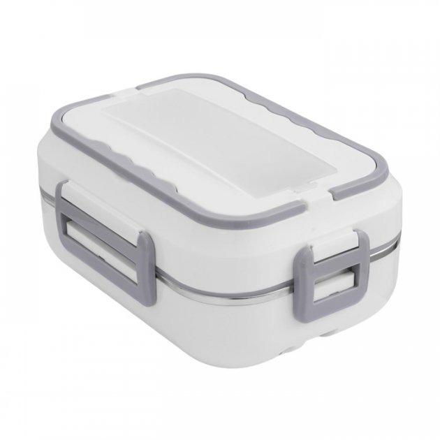 Ланч-бокс электрический для подогрева автомобиля 12 V Белый