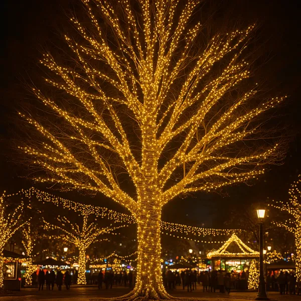 Гирлянда уличная Нить 1000 LED от сети 100 м Теплый белый (21-107-CF1000L100MBY) Гирлянда уличная Нить 1000 LED от сети 100 м Теплый белый (21-107-CF1000L100MBY)