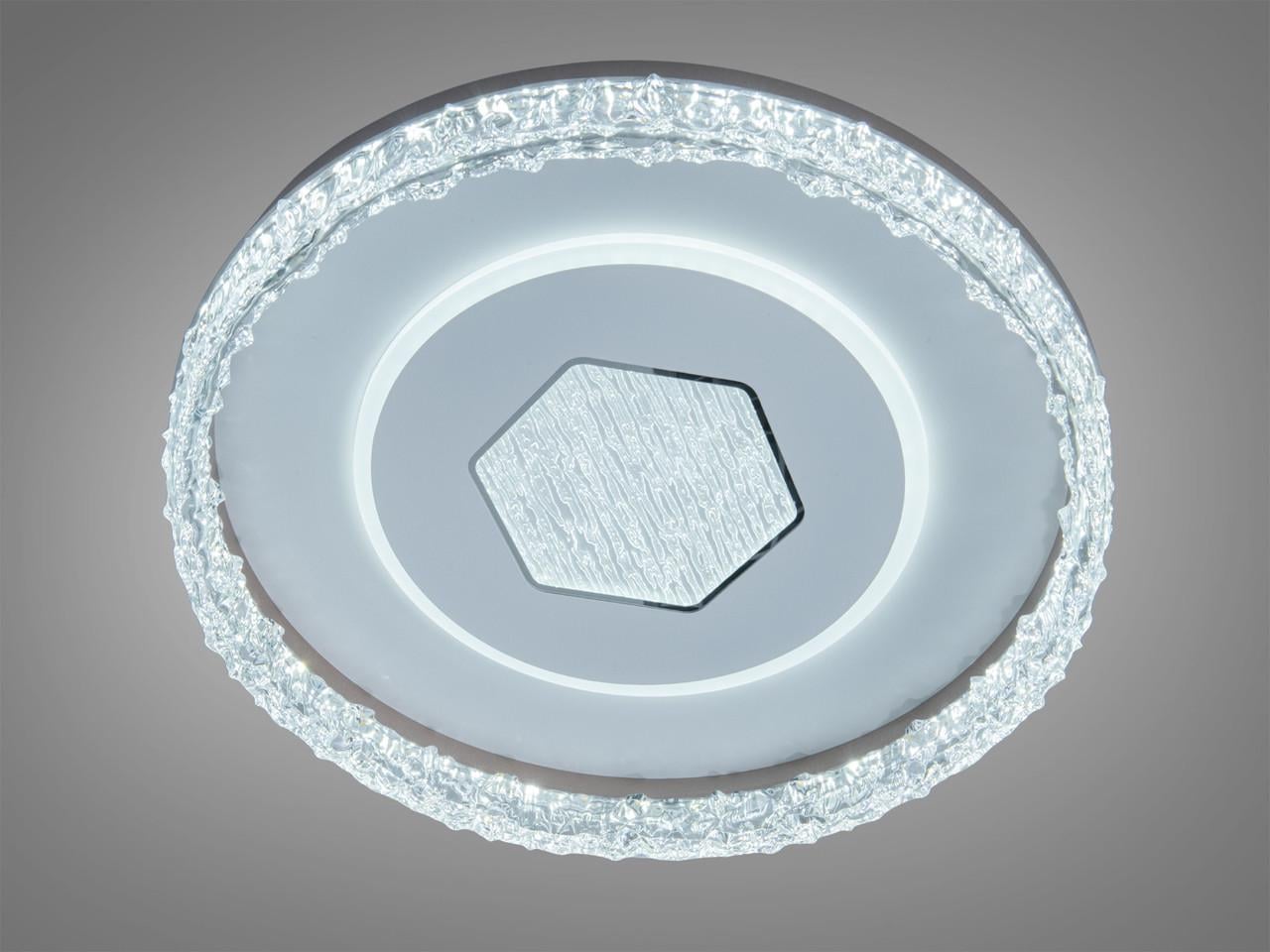 Люстра светодиодная потолочная Diasha WG5157 с шестиугольным центром Белый (WG5157/A WH)