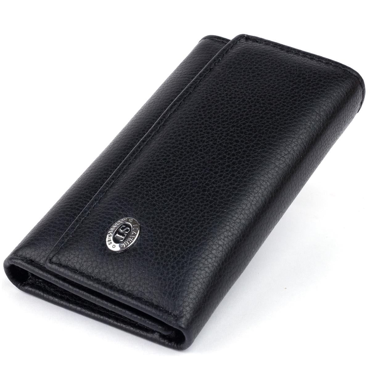 Кошелек ST Leather 19221 натуральная кожа Черный (47159)