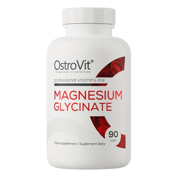 Микроэлемент Магний для спорта OstroVit Magnesium Glycinate 400 мг 90 капс. (000027270)
