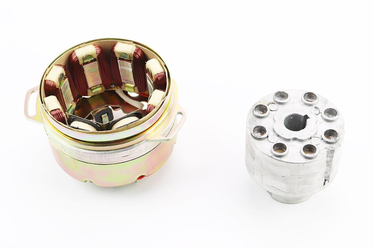 Магнето генератор для мотоцикла 8 катушек 6+2 14V 65W Магнето генератор для мотоцикла 8 катушек 6+2 14V 65W