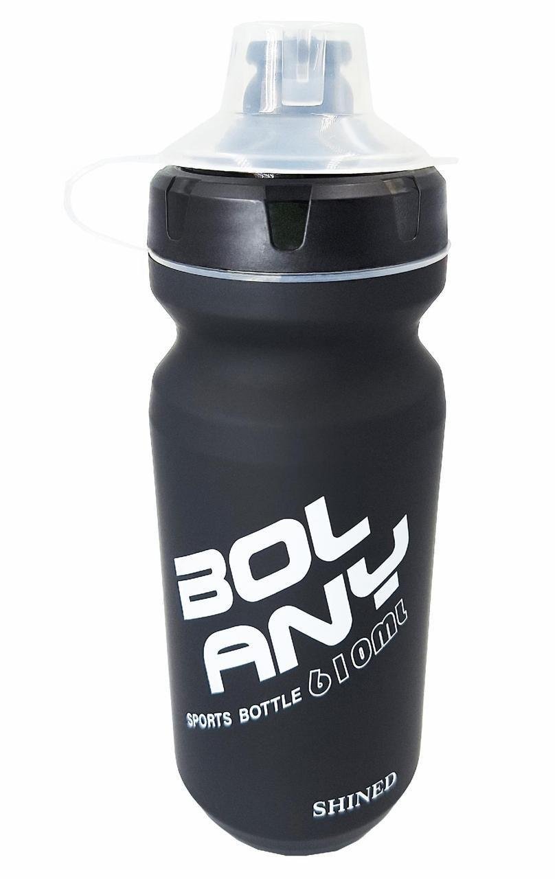 Фляга велосипедна BOLANY FM432 610 мл Чорний матовий (G0001624)