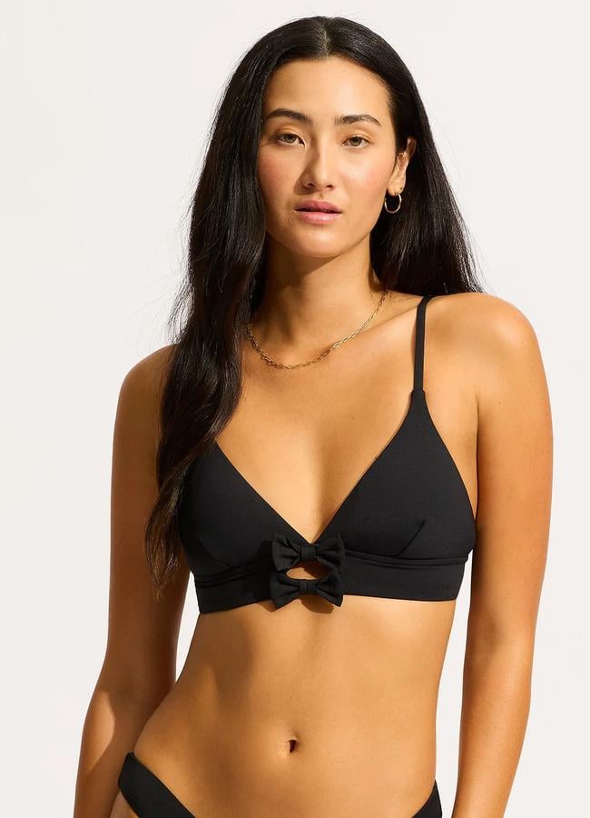 Верх купальника Seafolly М Черный (31547-241-black)