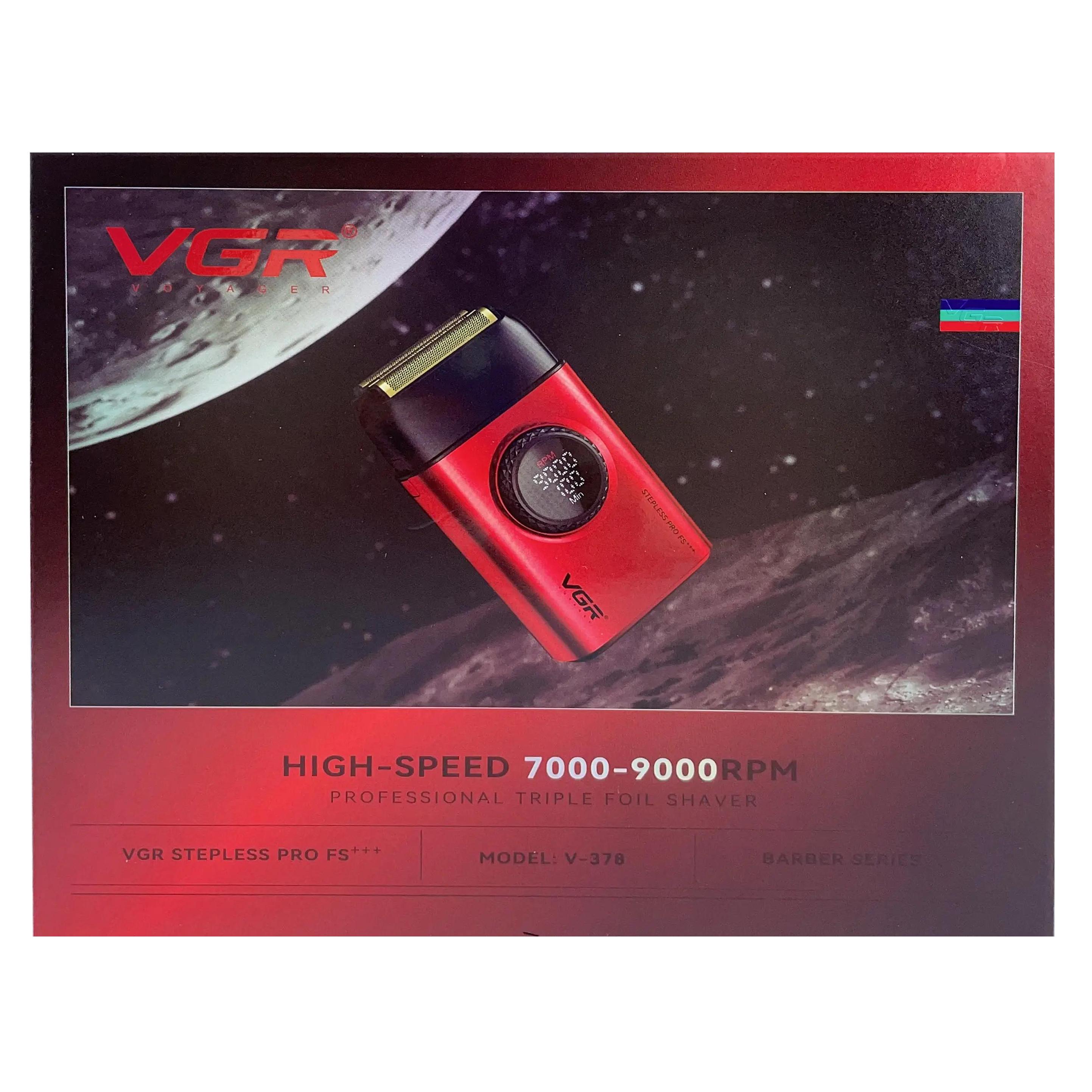 Электробритва шейвер VGR V-378 1400 мА/ч 9000 об/мин Красный (9069) - фото 5 Электробритва шейвер VGR V-378 1400 мА/ч 9000 об/мин Красный (9069) - фото 5