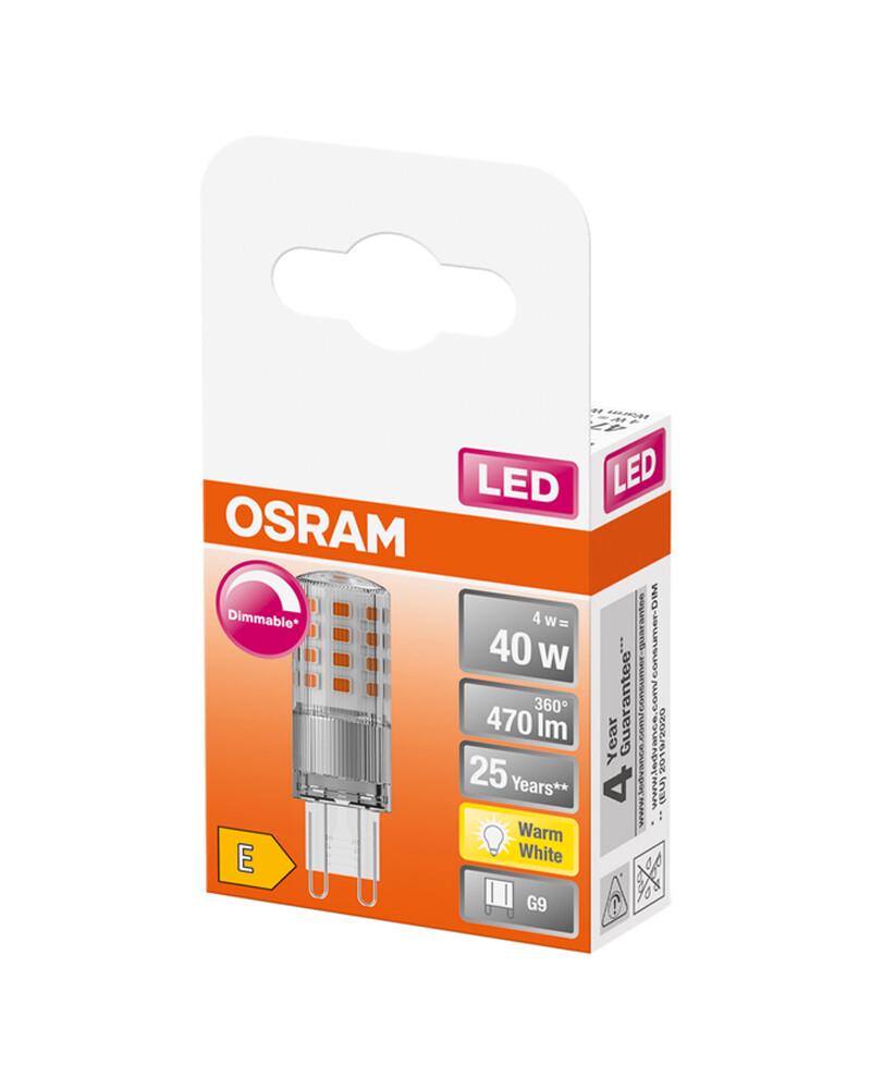 Світлодіодна лампочка Osram 4058075432246 LED PIN40 DIM G9 1x4W 2700K 470Lm IP20 - фото 3 Світлодіодна лампочка Osram 4058075432246 LED PIN40 DIM G9 1x4W 2700K 470Lm IP20 - фото 3