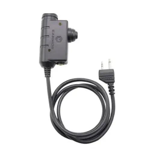 Кнопка для рации PTT Earmor M51 тип Motorola 2 pin (219-1) - фото 7