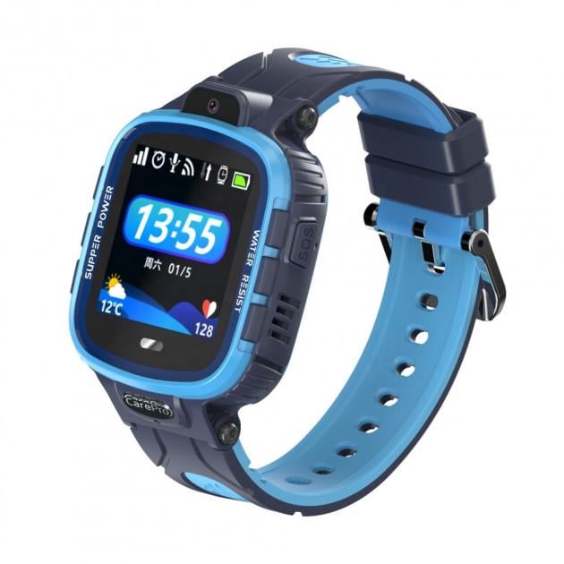 Детские смарт-часы CarePro TD-26 1,44" GPS SOS Синий (SUN3799) Детские смарт-часы CarePro TD-26 1,44" GPS SOS Синий (SUN3799)