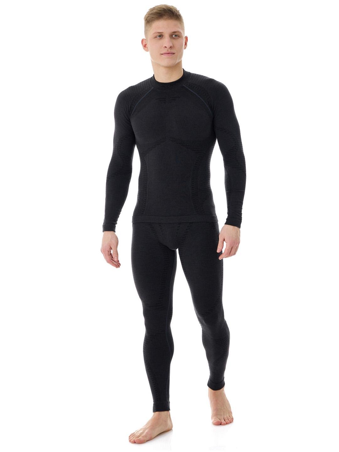 Чоловічий комплект термобілизни ACCAPI Ergowool WA701(WA703)-6799 M/L Iron/Black