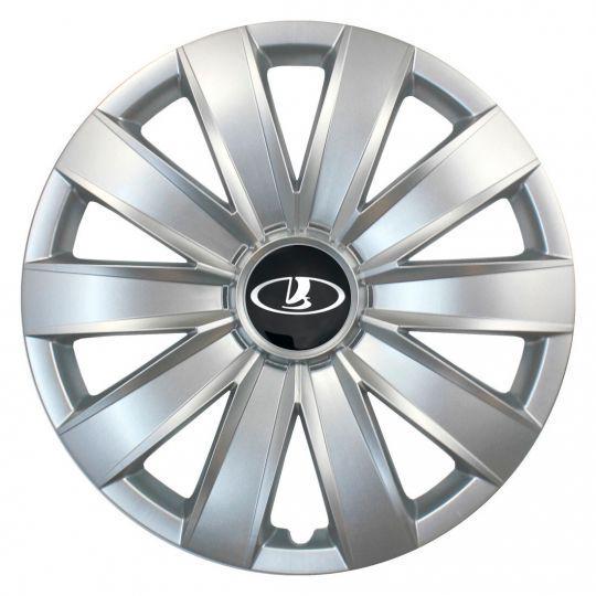 Автомобильные колпаки SKS 421 R16 с логотипом Lada 4 шт. Серебристый Автомобильные колпаки SKS 421 R16 с логотипом Lada 4 шт. Серебристый