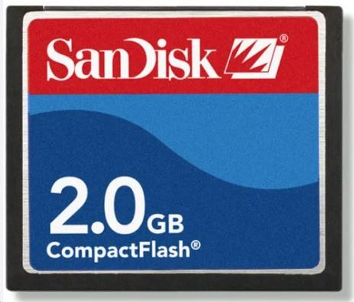 Карта пам'яті SanDisk Compact Flash CF 2 GB (23442526)