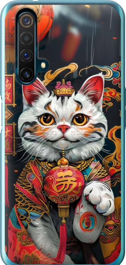 Чехол на Realme X50 China Cat v2 (6135u-1894-42517) Чехол на Realme X50 China Cat v2 (6135u-1894-42517)