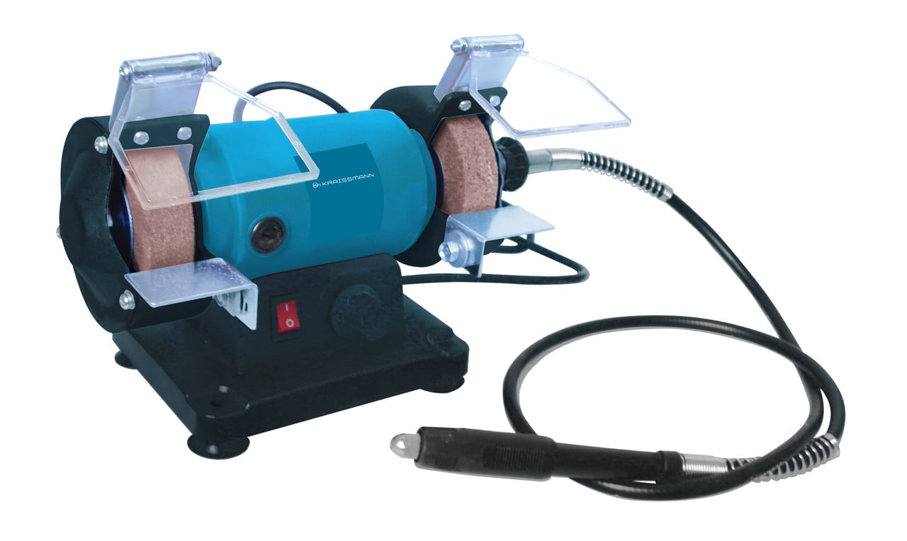 Точильно-шліфувальна машина з гравером KRAISSMANN 120 DS 75 (1007004) Точильно-шліфувальна машина з гравером KRAISSMANN 120 DS 75 (1007004)