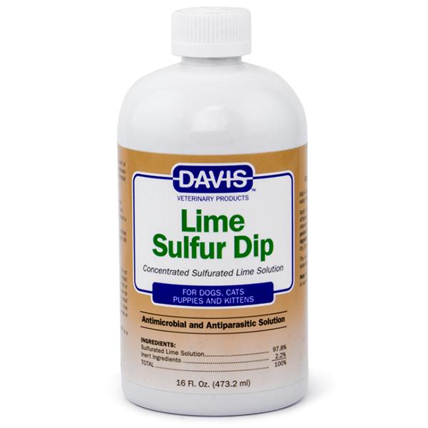 Средство антимикробное и антипаразитарное для собак и котов концентрат Davis Lime Sulfur Dip (LSD16)