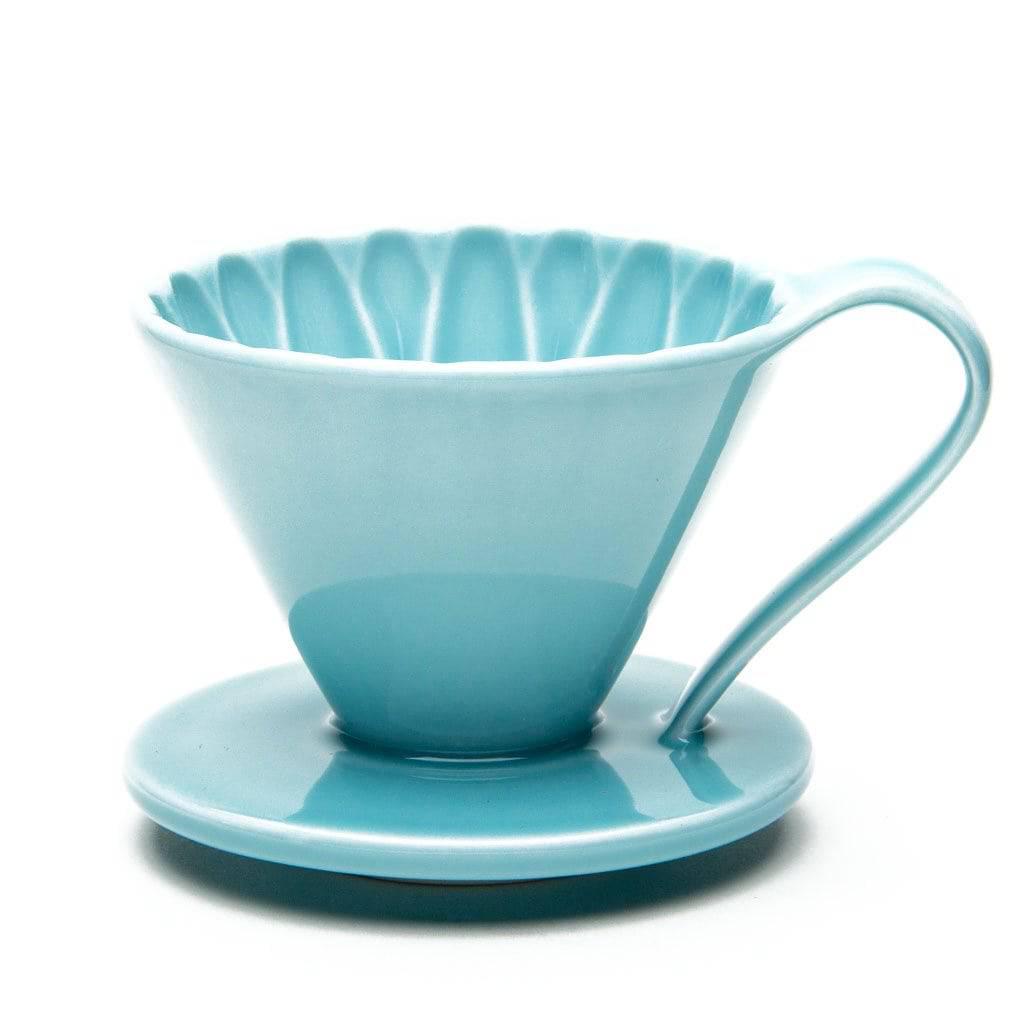 Пуровер Cafec Arita Ware Flower Dripper Cup4 Blue - фото 1