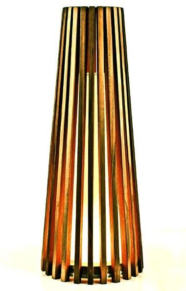 Светильник напольный из дерева Вилидж Сиена (НПС-002305)