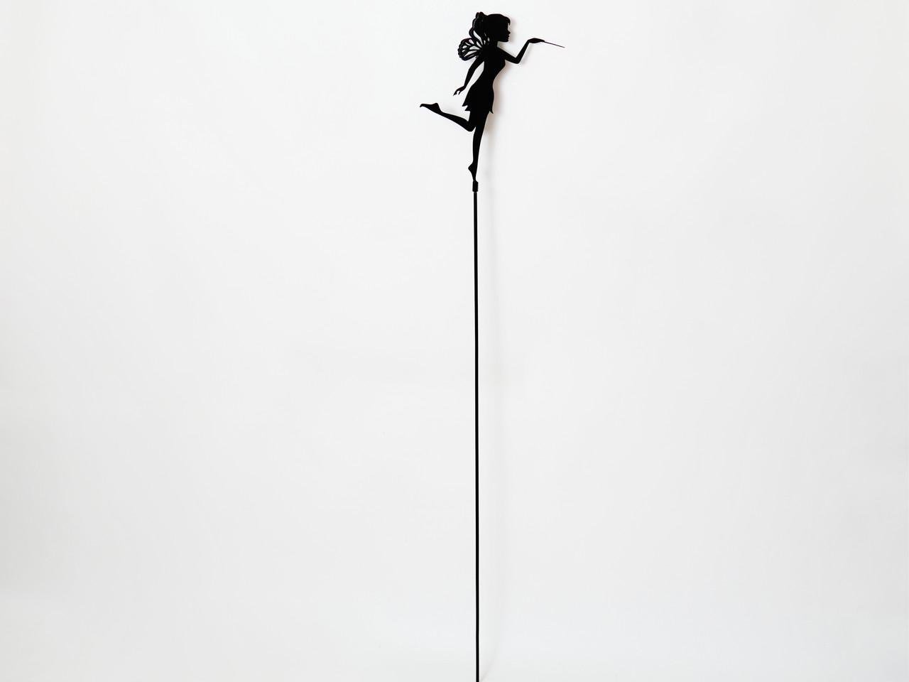 Садовая фигура Фея с палочкой металлическая для сада/газона/клумбы (DCR045) - фото 7