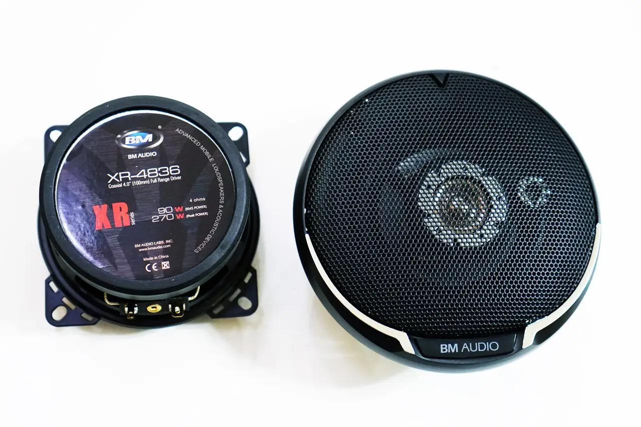 Акустика автомобильная BM Audio XR-4836 коаксиальная трехполосная 10 см 270 Вт (2079276449) - фото 2