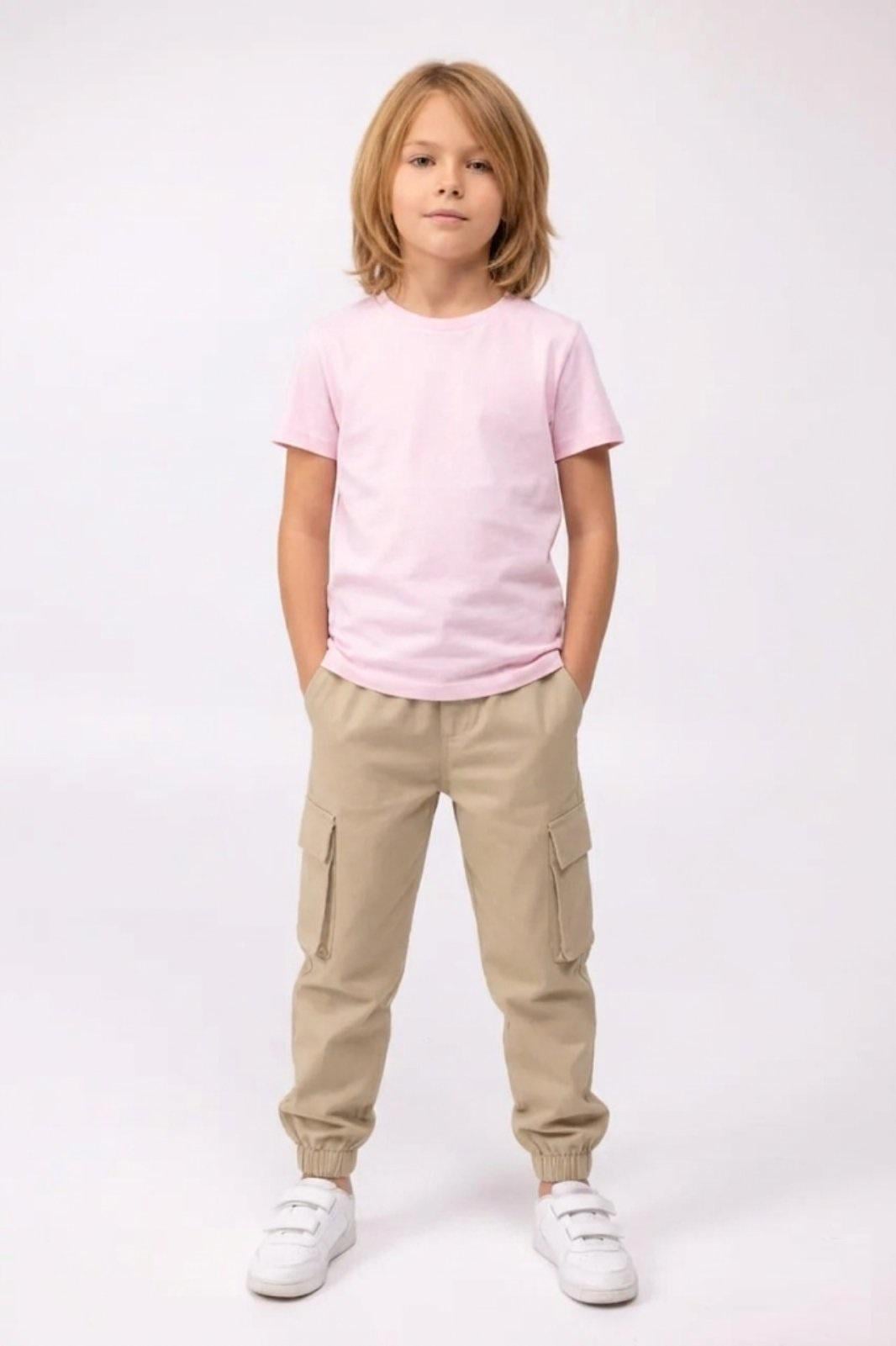 Штаны-джогеры детские на девочку демисезонные летние хлопковые р. 158 Бежевый (дж беж-158д) Штаны-джогеры детские на девочку демисезонные летние хлопковые р. 158 Бежевый (дж беж-158д)