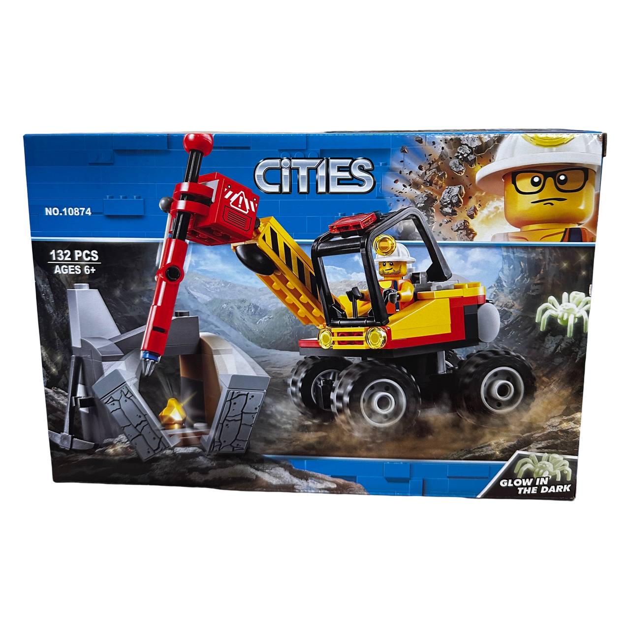 Конструктор Cities Потужний гірський роздільник 132 деталі (BK10874) - фото 4