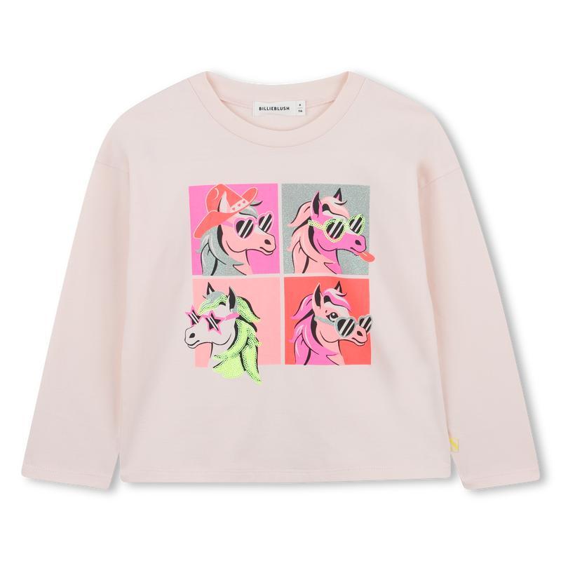 Лонгслив Billieblush Pony Pop Art 4 года 102 см (21419)