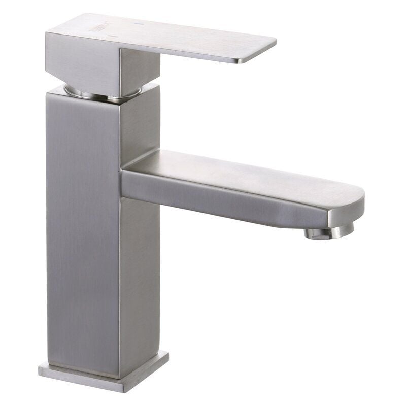 Смеситель на раковину Zerix Kub ZX3164 Сатин (75476)