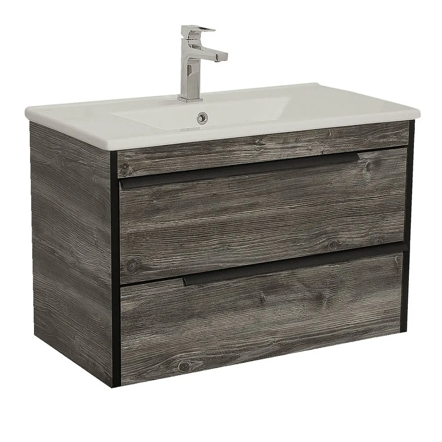 Тумба у ванну Aqua Rodos Лофт Нео 850x450 універсальна з умивальником CeraStyleArte UNI Дерево (АР000051860)