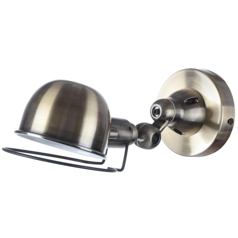 Бра настенное накладное Brille BL-282W/1 E14 AB лофт для чтения