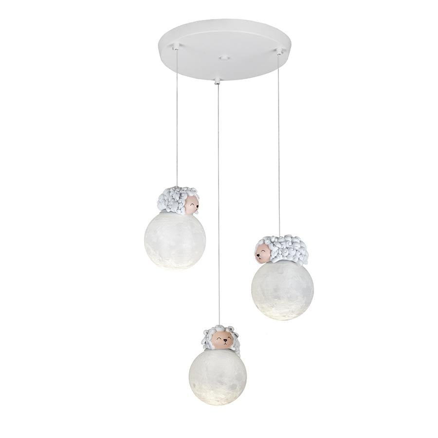 Люстра подвесная Lighthouse LS-19822-3 300 LB с овечкой