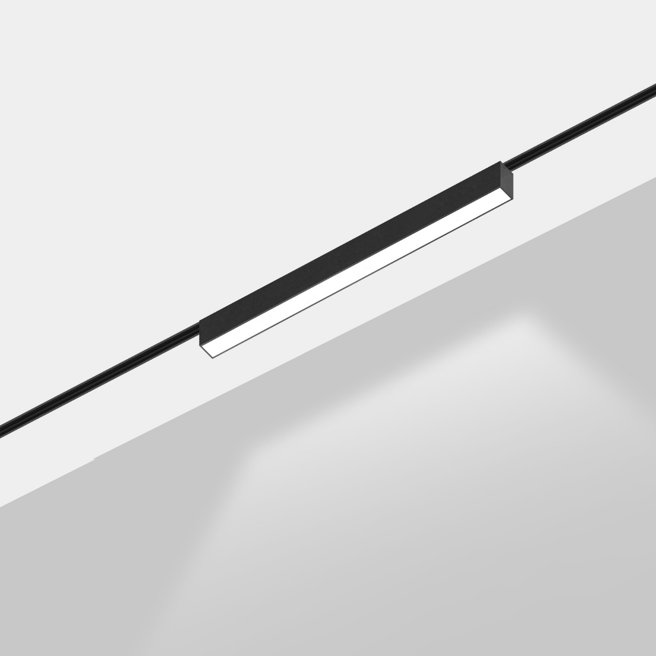 Світильник магнітний трековий MERALLI LINE BOX300 9W 3000K/6000K регульована WIFI 2,4G TUYA Чорний (TRVBLB300) - фото 2