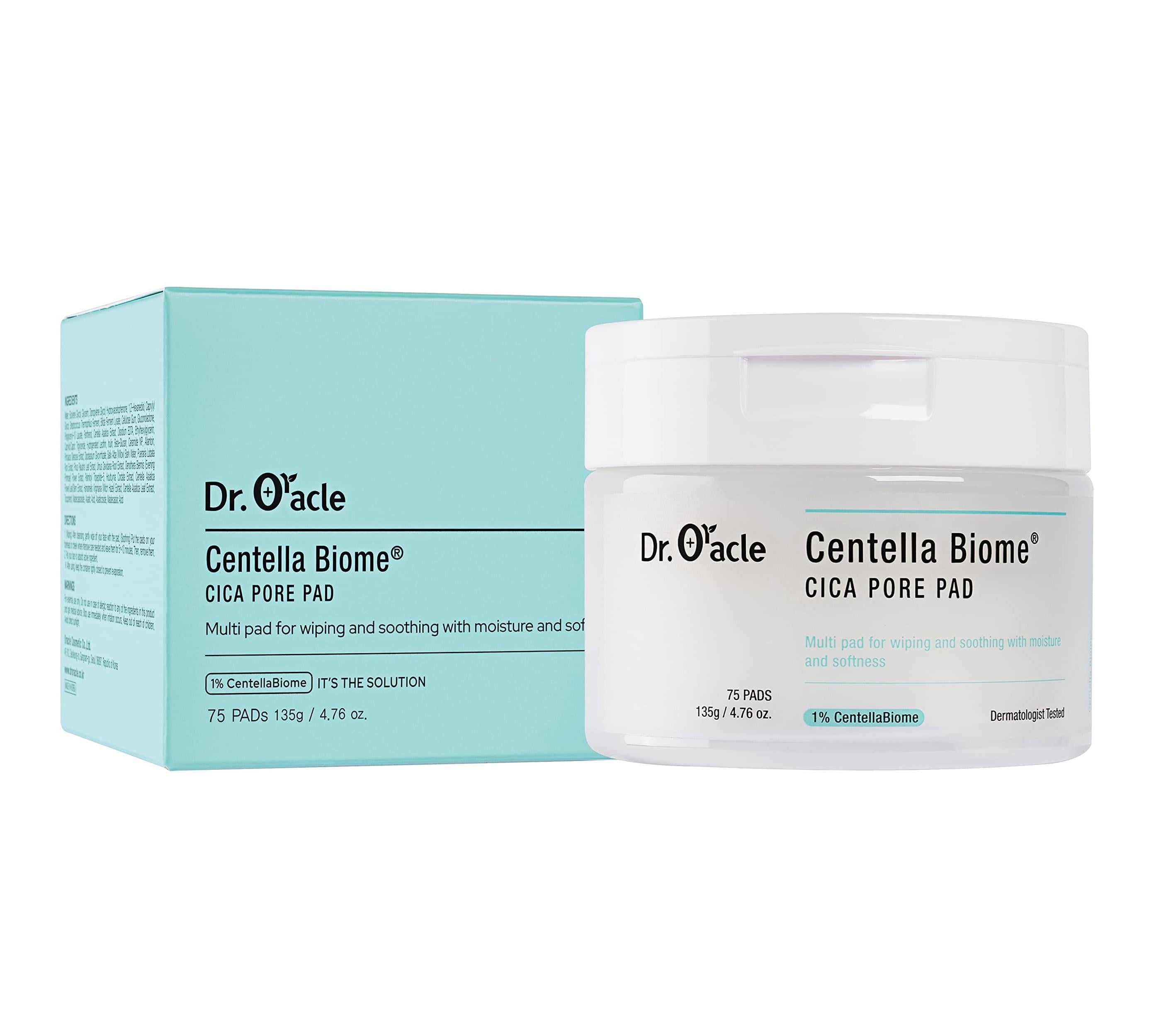 Диски для лица Centella Biome Cica Pore Pad Dr.Oracle 75 шт. (8809408732467) Диски для лица Centella Biome Cica Pore Pad Dr.Oracle 75 шт. (8809408732467)