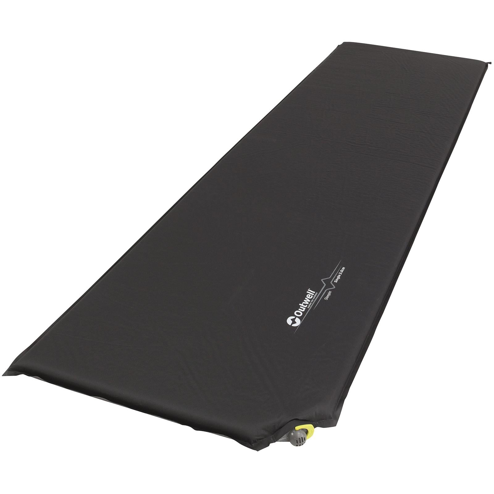Коврик самонадувающийся Outwell Self-inflating Mat Sleepin Single 3 см Black (400015)