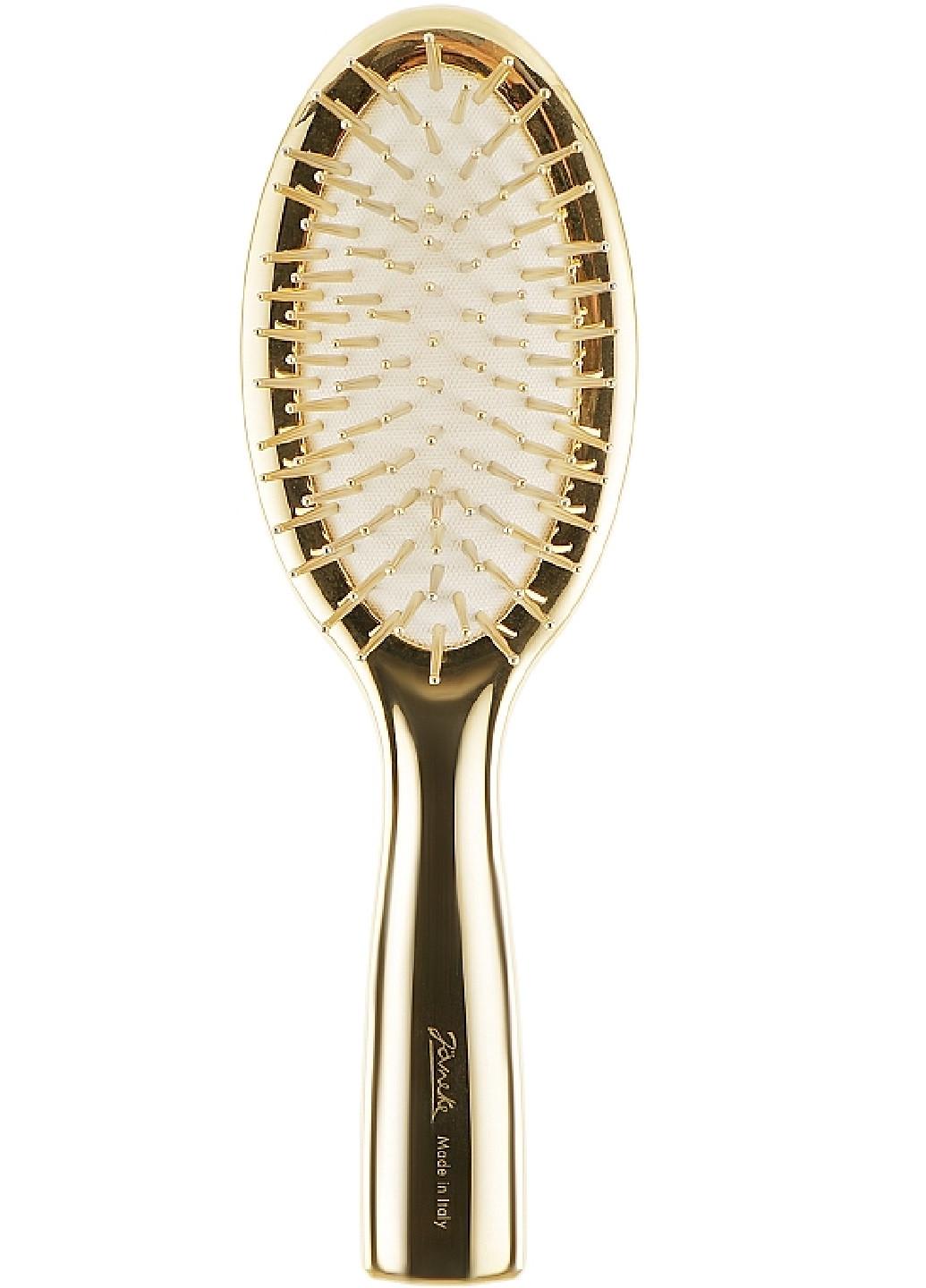 Щетка массажная для волос Janeke Золотой (Е-01164)