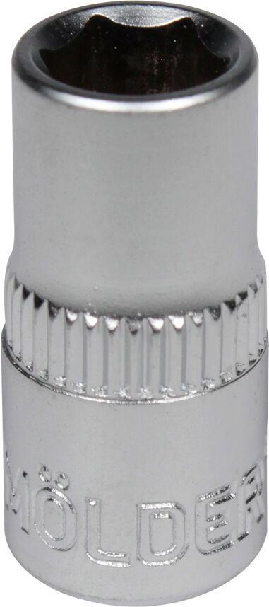 Головка торцевая низкая шестигранная Molder Tools 1/4 7 мм (MT64007)