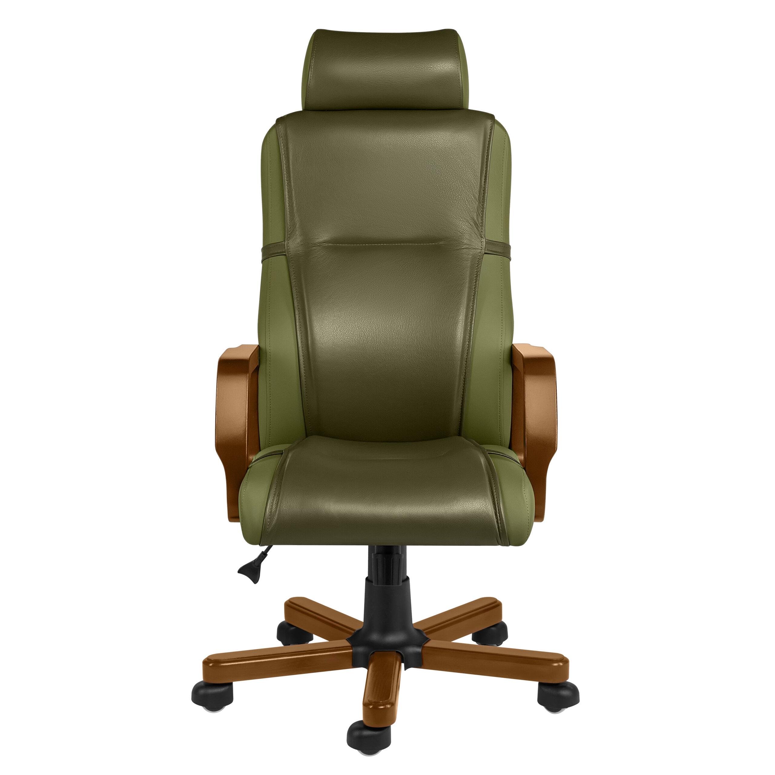 Офісне крісло Green Product Traider Зелений (к-0782)