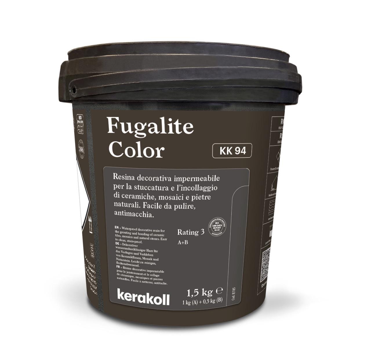 Затирка эпоксидная Kerakoll Fugalite Color 1,5 кг Шоколадный (KK94) Затирка эпоксидная Kerakoll Fugalite Color 1,5 кг Шоколадный (KK94)