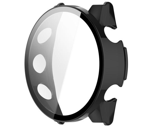 Чехол с защитным стеклом Protective Cover with Glass для Garmin Forerunner 570 42 мм Черный