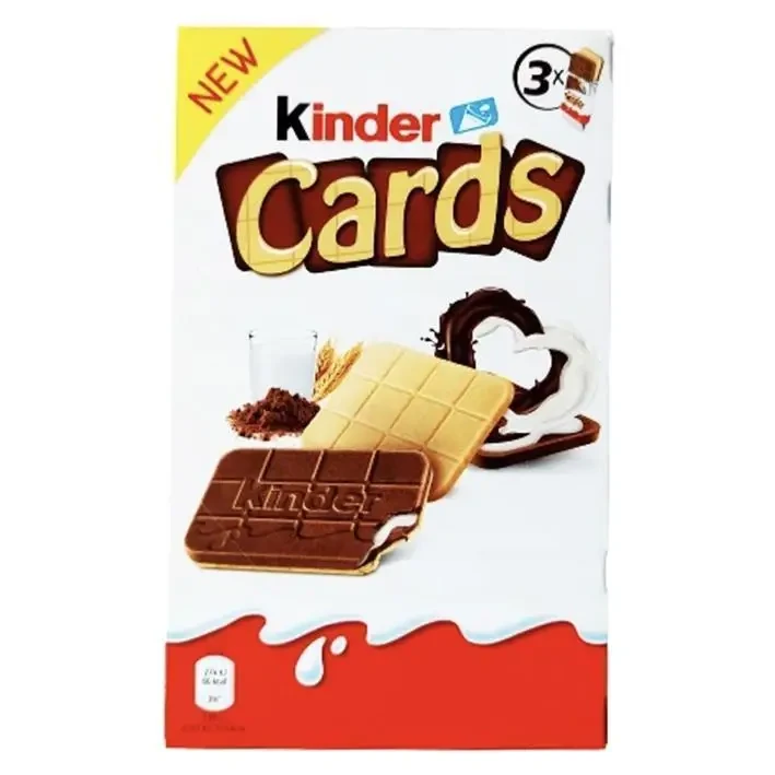 Печенье Kinder Cards 76,8 г (1665585982)