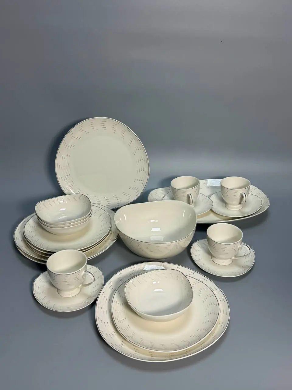 Столовий сервіз обідній RG 1113 на 4 особи 22 пр. (31870674)