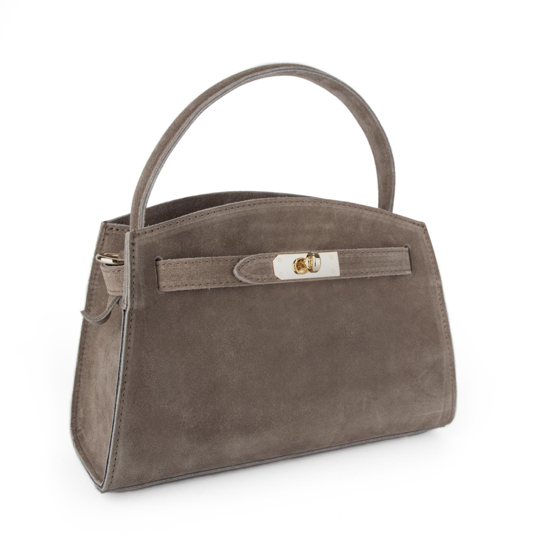 Сумка женская замшевая Virginia Conti 03737 Тауп (2686523222)