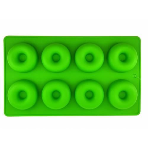 Форма для пончиков силиконовая 8 шт. Зеленый (0ef576bf)