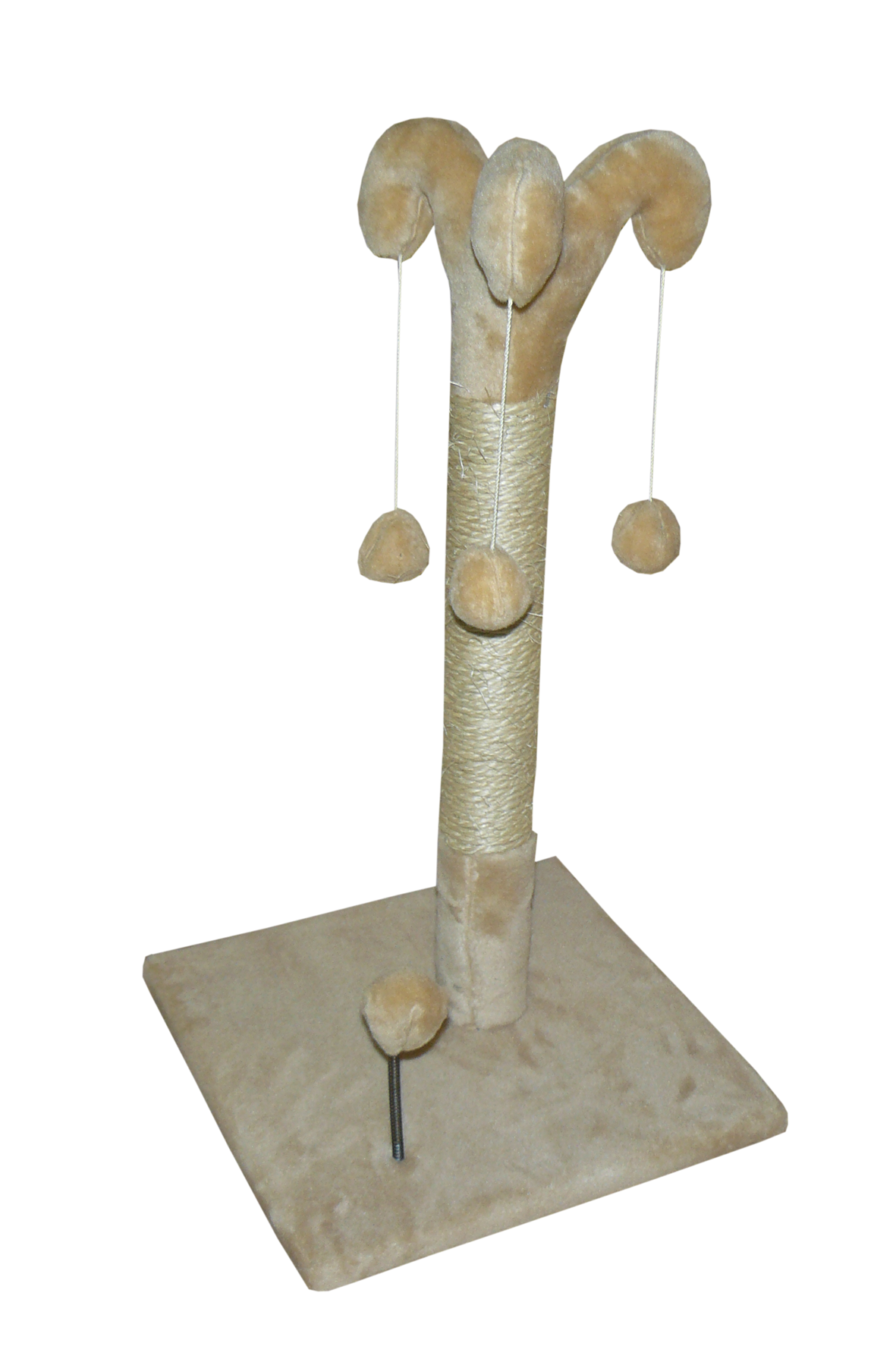 Когтеточка Фелита Арлекин сизаль Бежевый