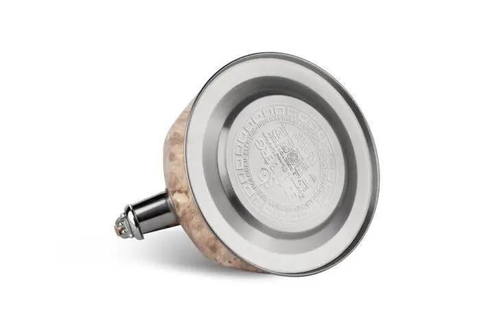 Чайник с свистком для индукционной плиты Edenberg EB-1985 из нержавеющей стали 3 л Светло-коричневый (2530556632) - фото 4 Чайник с свистком для индукционной плиты Edenberg EB-1985 из нержавеющей стали 3 л Светло-коричневый (2530556632) - фото 4