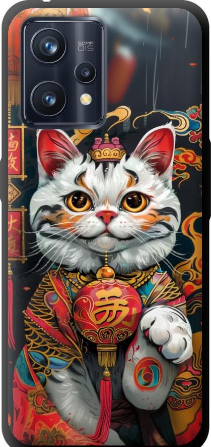 Чехол на Realme 9 Pro Plus China Cat v2 (6135b-2596-42517)