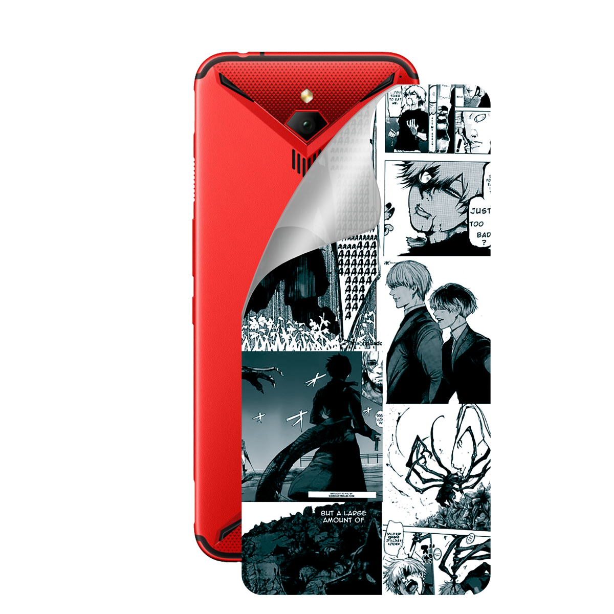 Полиуретановая пленка для ZTE Nubia Red Magic 3 серии Print Armor