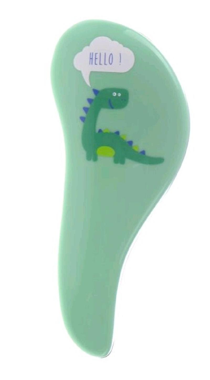 Расческа детская Sibel D-Meli-Melo mini Dino для длинных волос Зеленый (6600557_green)